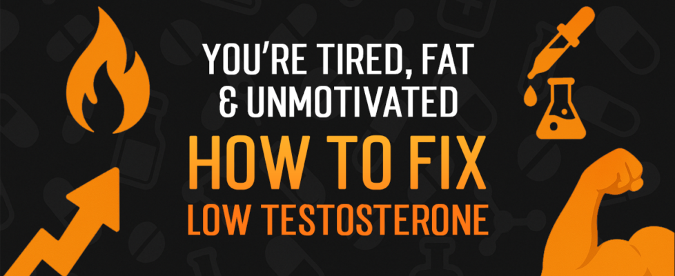 what is TRT and how to fix low testosterone